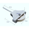 Celtic Woods Single Washing Line Screw In Pulley Cord Wheel