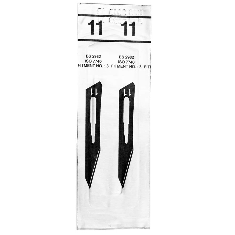 May Scalpel Blades Figure 11 for Scalpel Holder No. 3