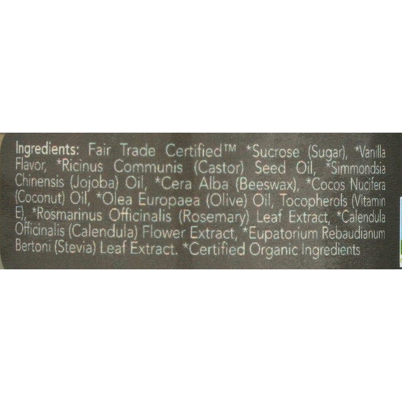 Eco Lips Lip Scrub Vanilla Bean ECO LIPS 0.50 oz