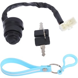 LIYYDS Ignition Key Switch Compatible with EZGO Kawasaki Mule 600 KAF400B KAF400E Mule 610 KAF400A KAF400C KAF400G Mule 4000 Tans Mule 4010 Trans