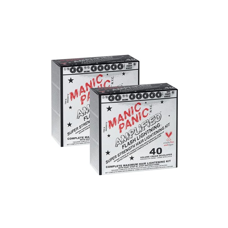 Manic Panic 40 Vol Lightning Kit de blanqueador para el