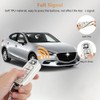 PIFOOG TPU Key Fob Cover with Bling Key Chain Keyless