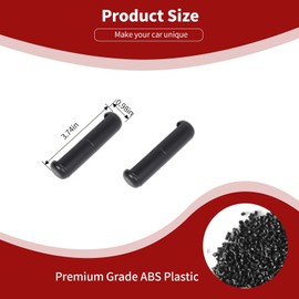 PDKLIN for Jeep JL Windshield Hinge Trim Cover for Jeep Wrangler JL JLU Gladiator JT 2018-Present Matte Black Exterior Accessories 2pcs