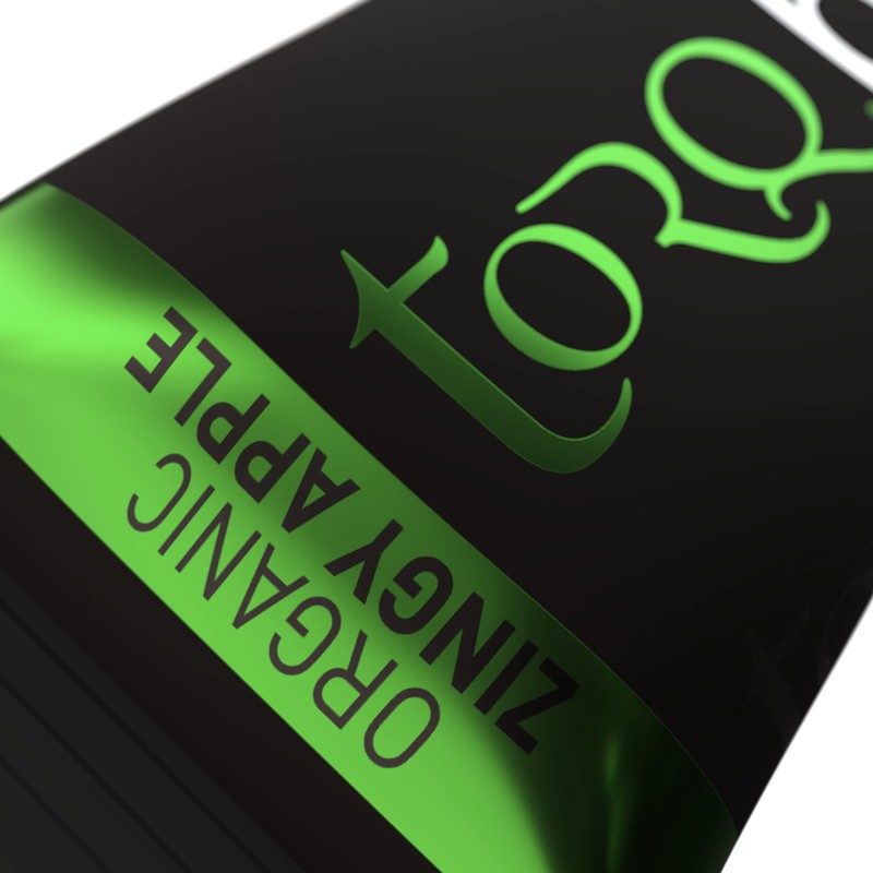 Torq Energy Bar Organic Zingy Apple - Vegan Plant Based