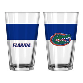 Logo Brands Florida 16oz Colorblock Pint Glass