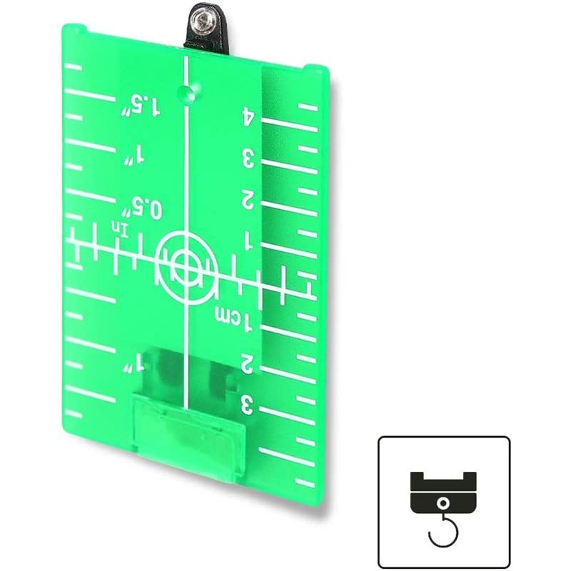 2PCS Magnetic Floor Targets Plate, Laser Target Plate Card, Target