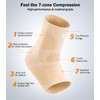 WHCOOL Flat Knitting Ankle Brace for Women&Men, 7-Zone Dynamic Compression