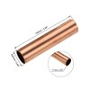 sourcing map Copper Round Pipe, 24 mm OD 1 mm