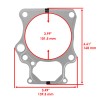 Caltric Top End Gasket Set for Honda Rancher 420 TRX420FPM
