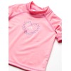 Kanu Surf Girls Rash Guard Shirt, Charlotte Pink,
