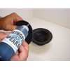 Pro-Grade Black Rubberized Speaker Repair Adhesive Glue (2 oz) -