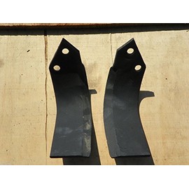 Agric Replacement Tiller Tines Code 04503303 & 04503400 One Each Left and Right