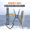 Solxion フィッシュグリップ フィッシュキャッチャー 持ち運びしやすい 滑り止め 魚つかみ 釣り道具 プライヤー 軽量 歯形設計