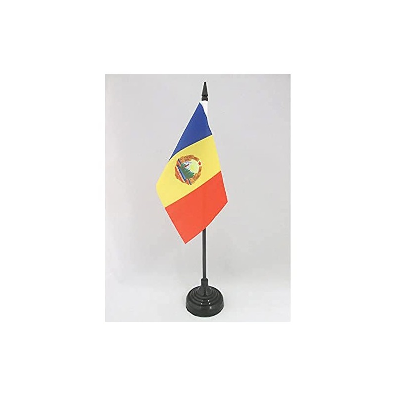 AZ FLAG - Table Flag Socialist Republic of Romania 1947-1989