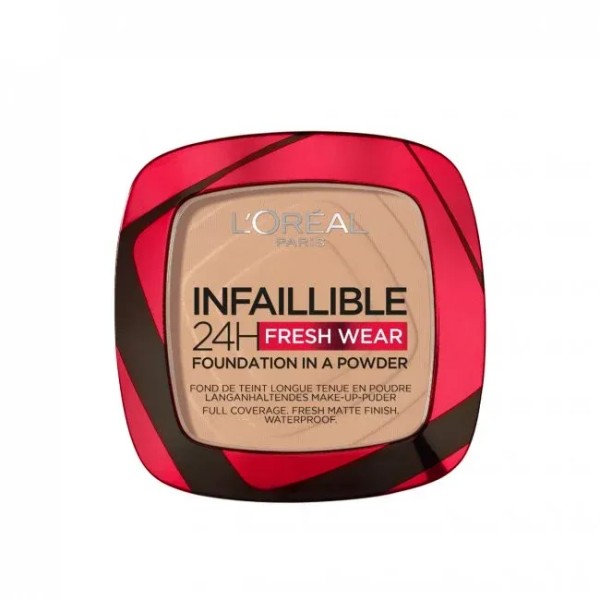 LOREAL INFAILLIBLE 24HR POWDER MATT FOUNDATION 120 VANILLA
