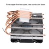 CPU Cooler Fast Heat Dissipation Pure Copper Five Heat Pipe