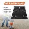 8511S 11" Wood Shoe Kit Compatible with Multiquip Mikasa MTX70