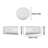 SG Store Pack of 3 Car Multimedia Radio Button Stickers