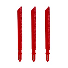 FOCSTOL Diamond Jig Saw Blade - 3pcs 4 Inch(100mm) Cutting Disc for Fiberglass Marble Plastic Wood with T-Shank Grit 46