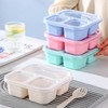 Bento Box, 8 Pack 3 Snack Containers Reusable Lunch Box,