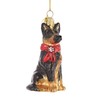 Noble Gems? German Shepherd Glass Ornament, Christmas