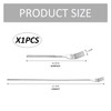 1 Telescopic Stainless Steel BBQ Fork, Multifunctional Retractable BBQ Fork,