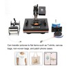 5 in 1 Heat Press Machine Mini Multifunctional Transfer Machine