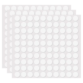 QUARKZMAN 300 Stück Klebemasse für Wandmontage, abnehmbarer Klebemasse-Poster-Kleber, doppelseitige Montage-Klebemasse zum Aufhängen von Bildern und Museumskunst (10mm)