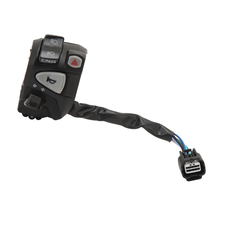 22mm Handlebar Switch Assembly High Low Beam Hazard Light Turn