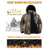 NEW VIEW Insulated Hunting Jacket for Men Cold Weather, Warm
