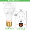 SETEN 2-Pack Mogul Base 3 Way Bulbs LED 10/20/30 Watts,Replacement