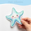 Bathtub Non-Slip Stickers, 25 PCS Large Cute Sea Creature Anti-Slip