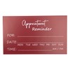 RXBC2011 Appointment Reminder Cards Pack of 100 Rust