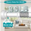 YNL Tension Curtain Rod 34-66 inches-Never Rust, Non-Slip, No Drill