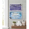 2 Piece Funny Bathroom Rules Wall Art, Rustic Wooden Hanging