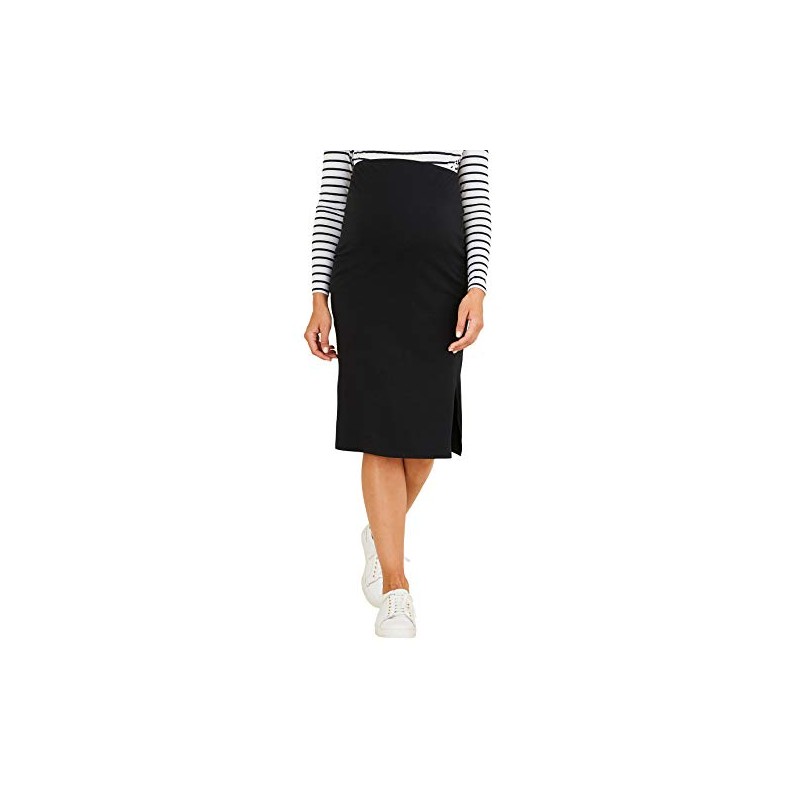 Vertbaudet Stretch Jersey Maternity Skirt, black
