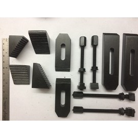 24 Pcs Clamp Kit Set M6 (6 mm) For Rotary Tables, Milling Tables, Face Plates & Vertical Slide