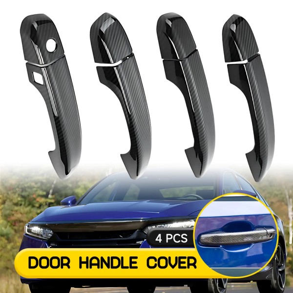 OXILAM For Honda Accord 18-22 4-Door Carbon Fiber Door Handle