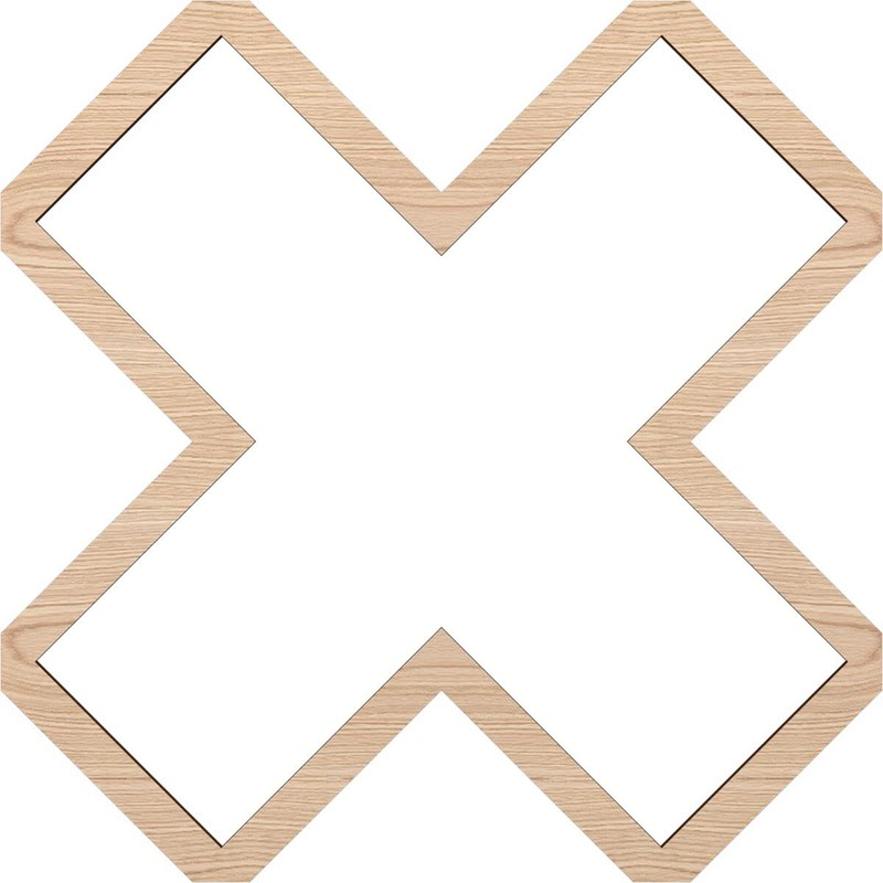 Ekena Millwork 29 7/8"W x 29 7/8"H x 3/8"T Small