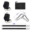TopHomer Tree Swing Straps Kit Adjustable Hammock Straps with Carabiner