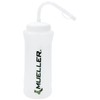 Mueller Quart Bottle With Straw, Natural Color With Black Letters