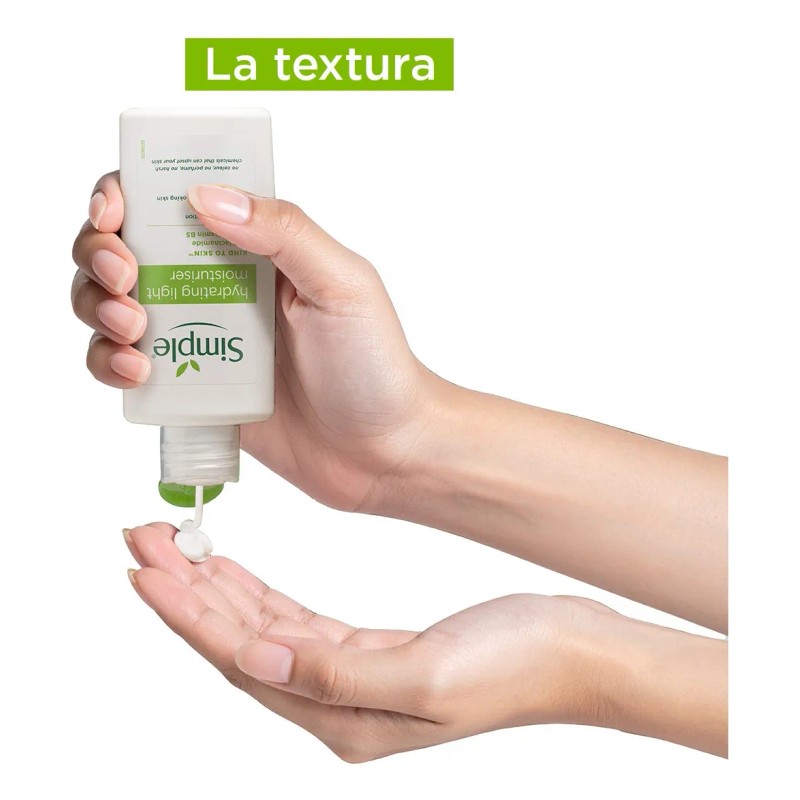 Crema Hidratante Facial Simple 125ml Piel Sensible Vegana