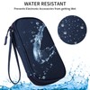 KINMINGZHU Travel Cable Organizer, Electronics Accessories Bag for Charger, Phone,