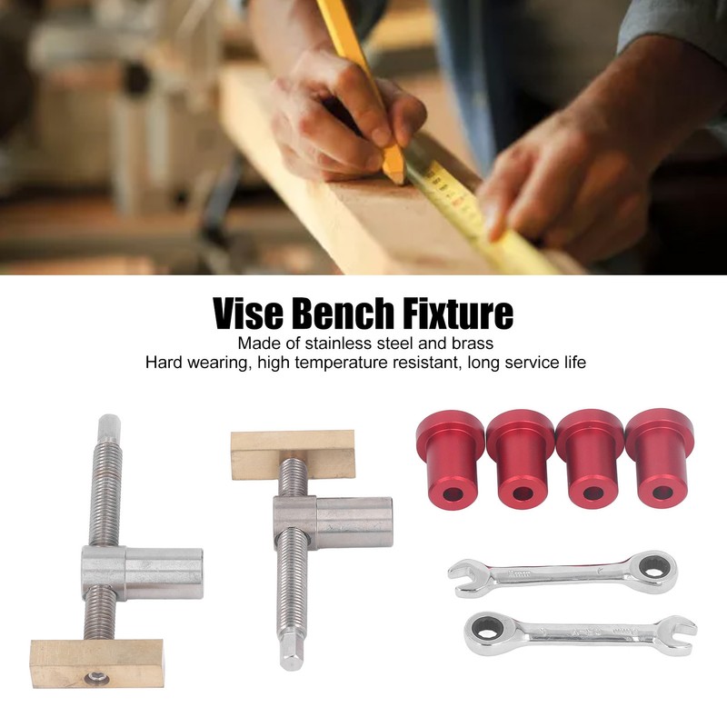 19mm Woodworking Desktop Clip Stainless Steel Brass Stop Bench Dog