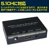 Felimoa Audio Splitter HDMI 4K 5.1CH Optical Digital 2RCA Analog