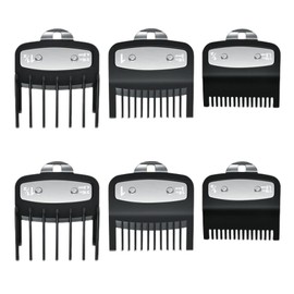 6 Pcs Hair Clipper Guard, Hair Clipper Guards Combs, Hair Clipper Attachments for Precision Hair Cutting, Perfect for Home and Professional Use