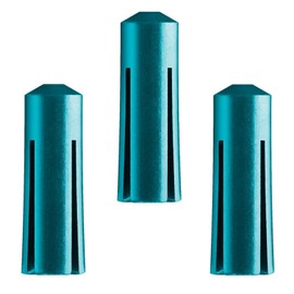 THOR-DARTS Aluminium Flight Protector Darts in 10 Colours Flight Protector Light Blue, Aquamarine Flightsaver, Aqua, Flight Saver Aqua, Light Blue Flight Savers (2 Set (6 Pieces), Aquamarine)