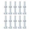 sourcing map 1/4-20 x 2" Square Neck Carriage Bolts with