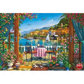 300 Piece Jigsaw Puzzle Holiday on Lake Como (26x38cm)
