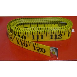 item4ever 120" & 300cm Heavy duty fiber Tape Measure Ruler English & Metric Tailor Dieting - Yellow